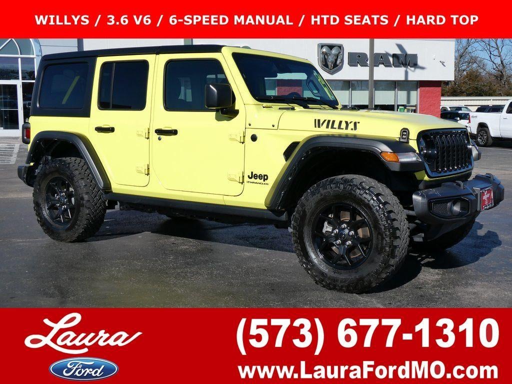 2024 Jeep Wrangler Willys 4 Door 4x4
