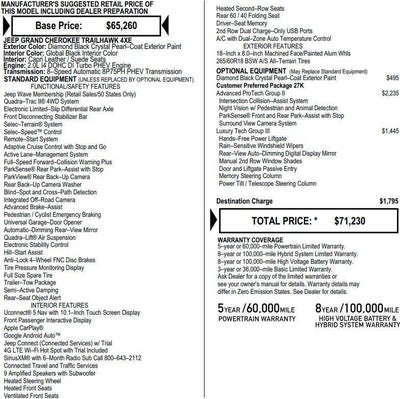 2022 Jeep Grand Cherokee 4xe Trailhawk 4x4