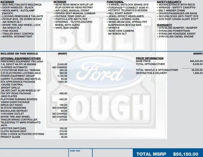 2020 Ford Super Duty F-250 SRW XL 4WD Crew Cab 6.75' Box