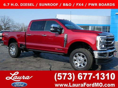 2025 Ford Super Duty F-350 SRW King Ranch 4WD Crew Cab 6.75' Box
