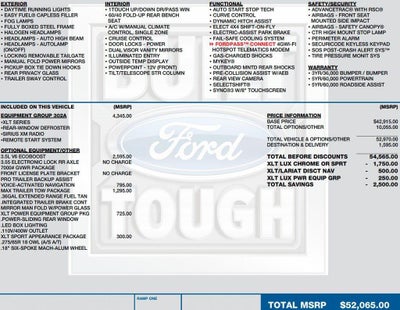 2019 Ford F-150 XLT 4WD SuperCrew 5.5' Box