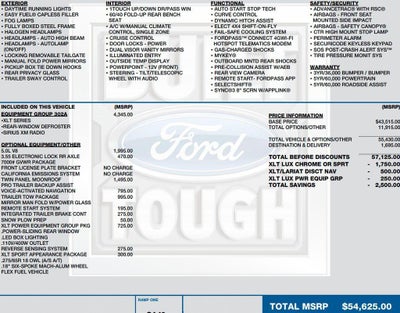 2020 Ford F-150 XLT 4WD SuperCrew 5.5' Box