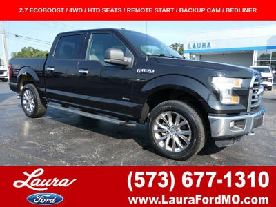 2015 Ford F-150 4WD SuperCrew 5-1/2 Ft Box XLT