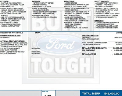 2024 Ford F-150 STX 2WD SuperCrew 5.5' Box