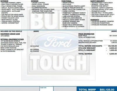 2025 Ford F-150 STX 4WD SuperCrew 5.5' Box