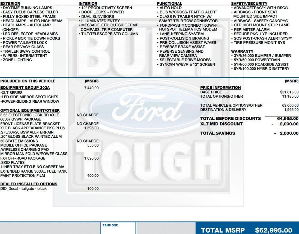 2025 Ford F-150 XLT 4WD SuperCrew 5.5' Box