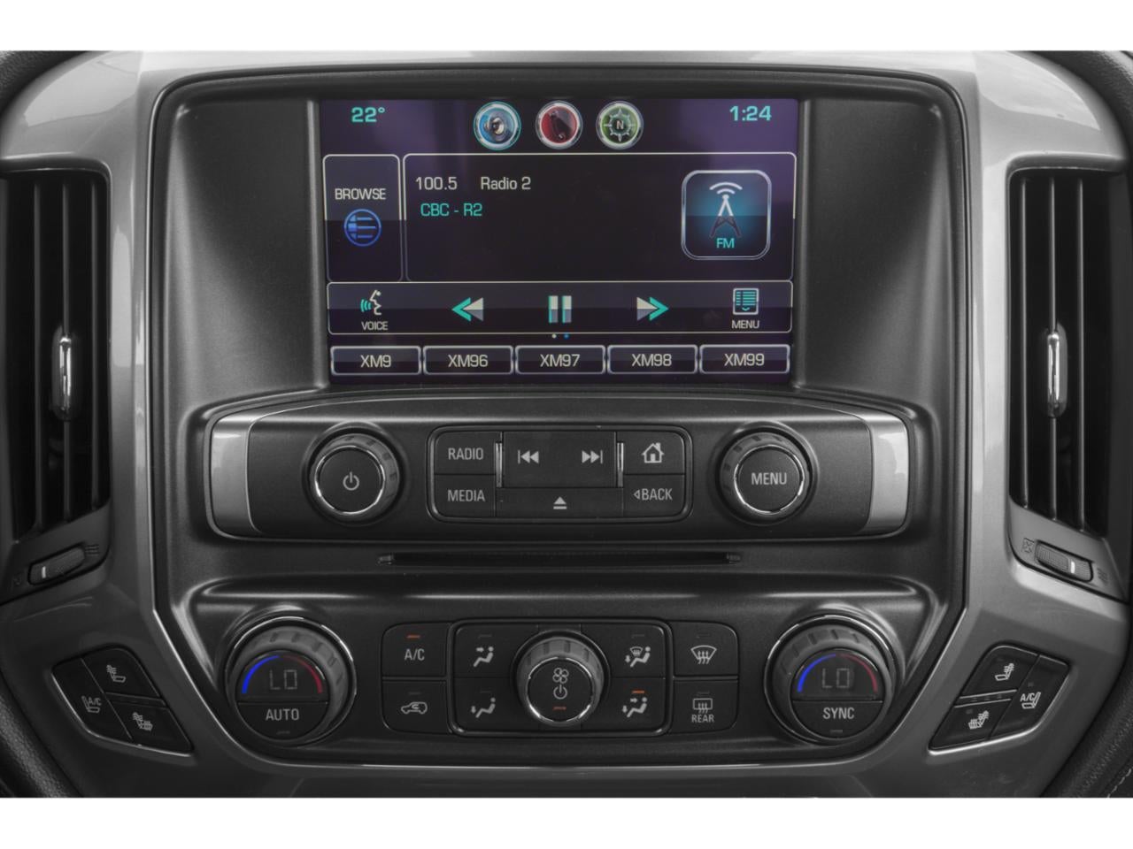 2015 Chevrolet Silverado 1500 Crew Cab Standard Box 4-Wheel Drive LT