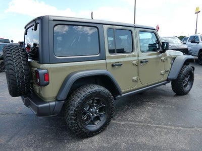 2025 Jeep Wrangler 4-Door Willys 4x4