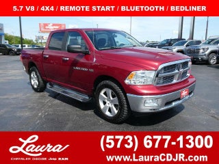 2012 RAM 1500 4WD Crew Cab 5.7 Ft Box Big Horn