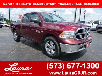 2018 RAM 1500 Big Horn Crew Cab 4x4 6'4' Box