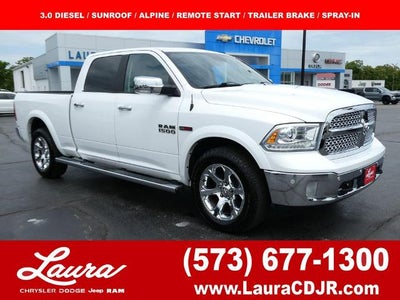 2018 RAM 1500 Laramie Crew Cab 4x4 6'4' Box