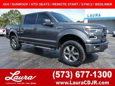 2017 Ford F-150 XLT 4WD SuperCrew 5.5' Box