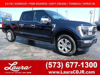 2021 Ford F-150 Platinum 4WD SuperCrew 5.5' Box