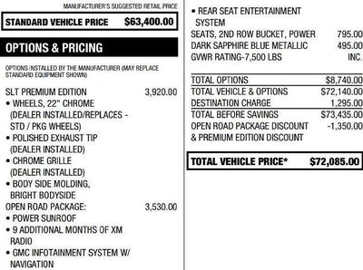 2020 GMC Yukon XL 4WD SLT