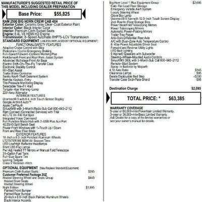 2026 RAM 2500 Big Horn Crew Cab 4x4 6'4' Box