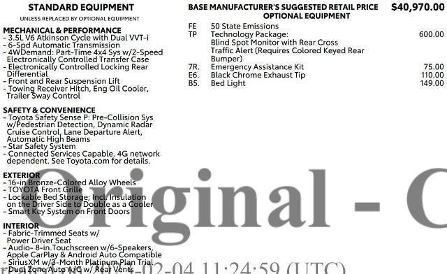 2023 Toyota Tacoma Trail Edition