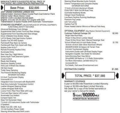 2017 Jeep Grand Cherokee Laredo 4x4