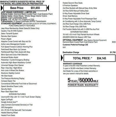 2023 Jeep Grand Cherokee L Limited 4x4
