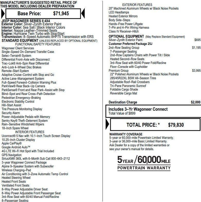 2024 Jeep Wagoneer Series II