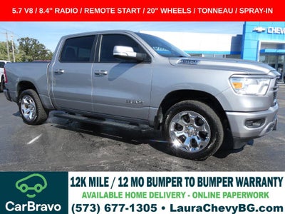 2022 RAM 1500 Lone Star Crew Cab 4x4 5'7" Box