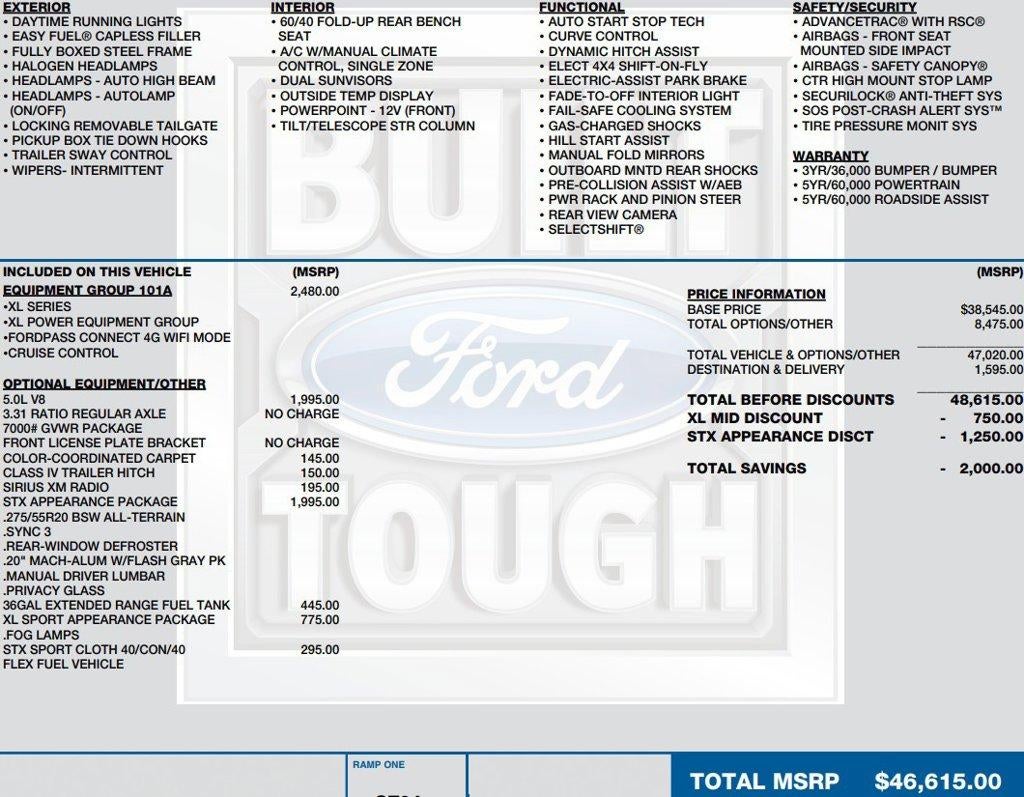 2020 Ford F-150 XL