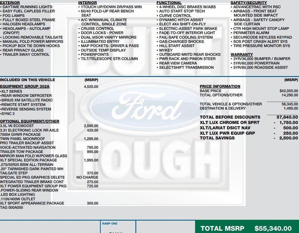 2018 Ford F-150 XLT