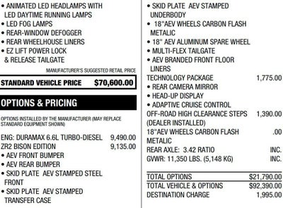 2024 Chevrolet Silverado 2500 HD ZR2