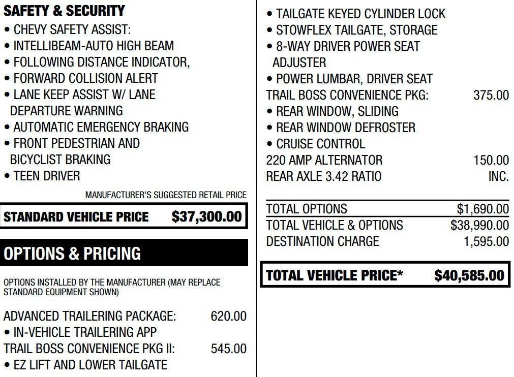 2024 Chevrolet Colorado Trail Boss