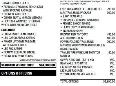 2025 Chevrolet Silverado 1500 LTZ