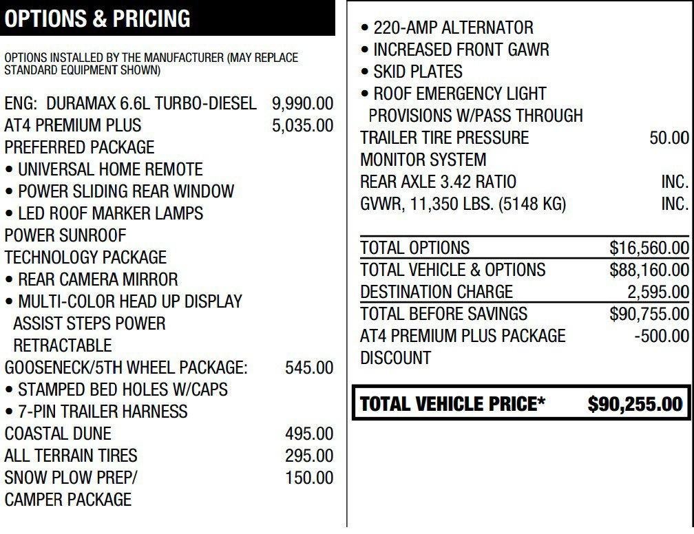 2026 GMC Sierra 2500 HD AT4