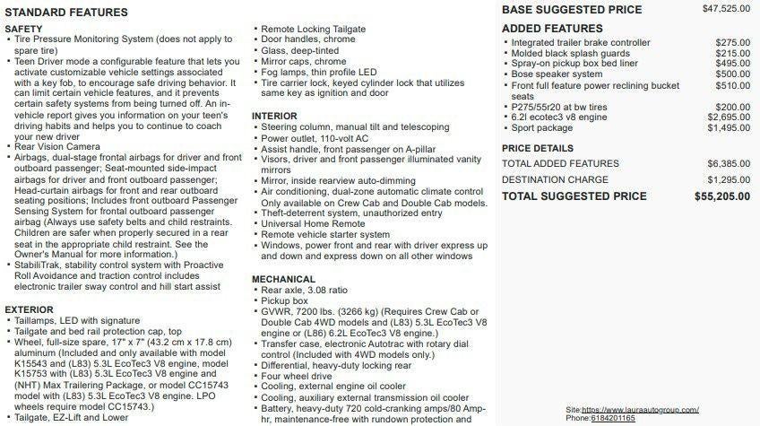 2017 Chevrolet Silverado 1500 LTZ