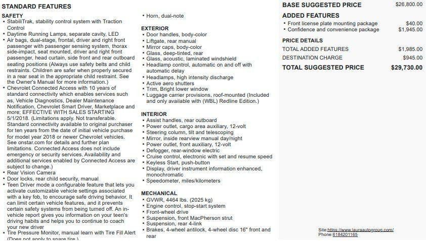 2018 Chevrolet Equinox LT