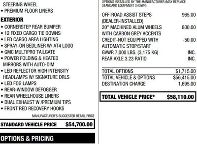 2021 GMC Sierra 1500 AT4