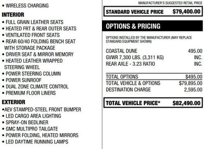 2026 GMC Sierra 1500 AT4X