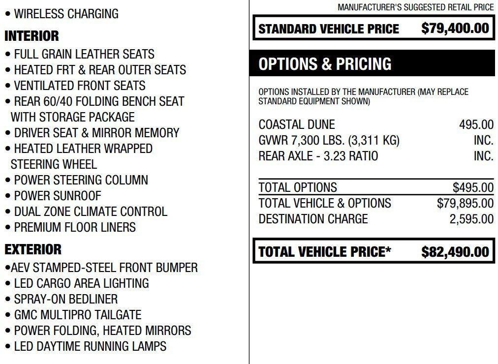 2026 GMC Sierra 1500 AT4X