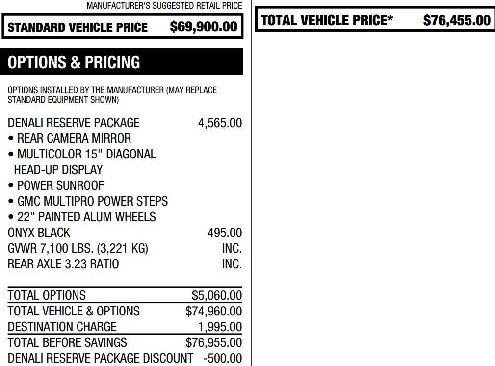 2024 GMC Sierra 1500 Denali