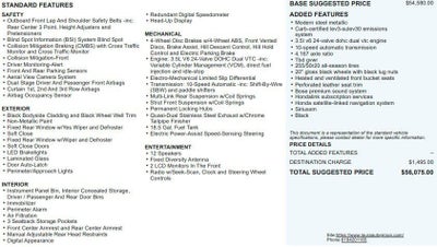 2025 Honda Pilot Black Edition