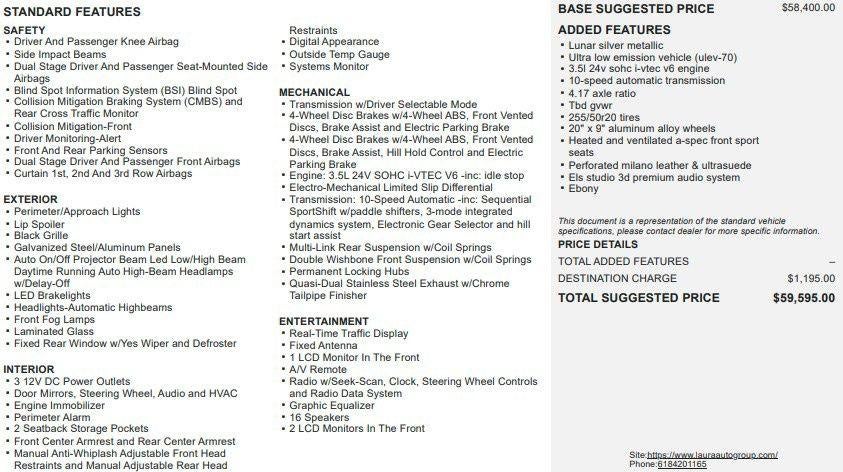 2022 Acura MDX A-SPEC Package