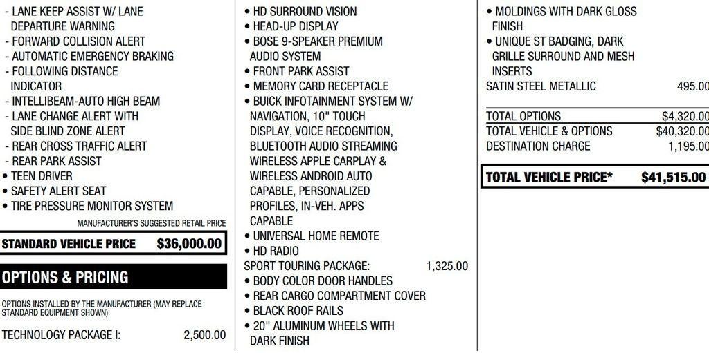 2021 Buick Envision Essence