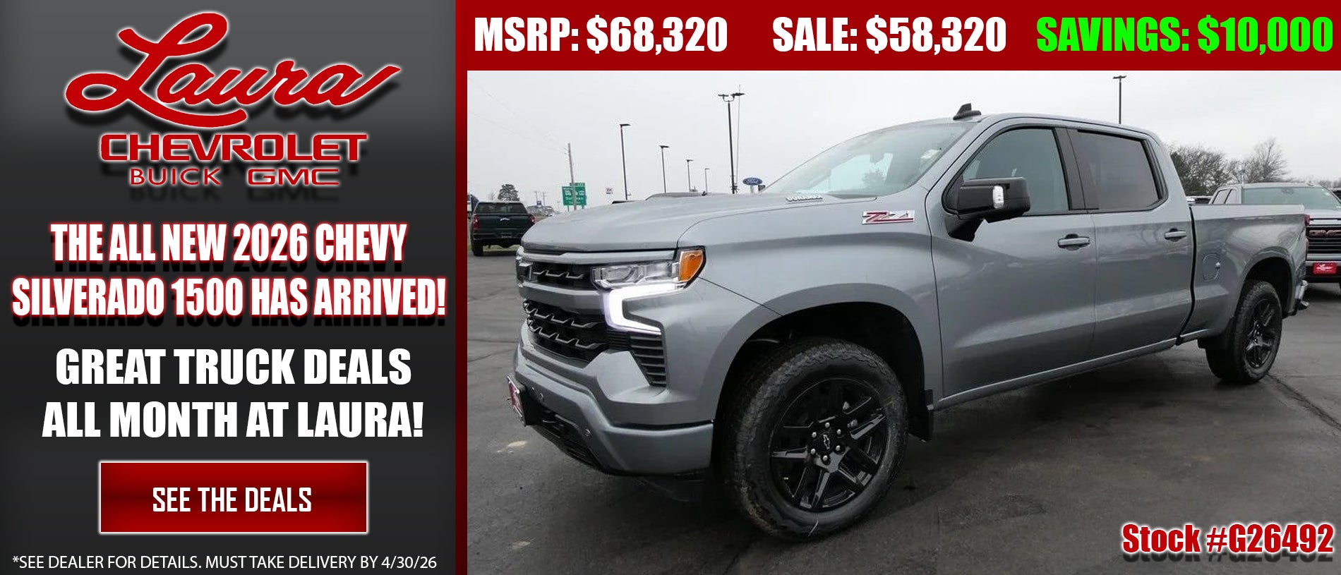 Browse our inventory of Chevrolet Silverado 1500 Trucks